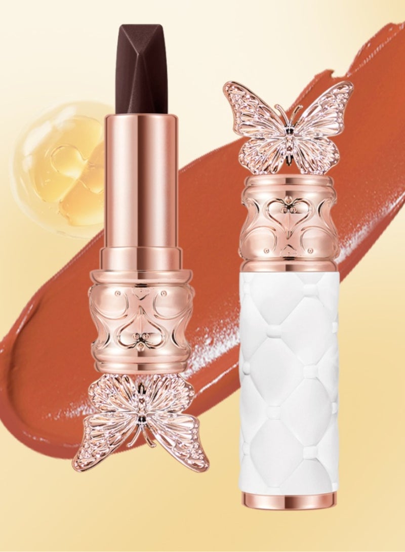 اوكيل مجموعة أحمر شفاه بثلاثة ألوان، يدوم طويلاً، غير لاصق، مقاوم للماء، أحمر لامع، برتقالي لامع، أحمر وردي - Image 1