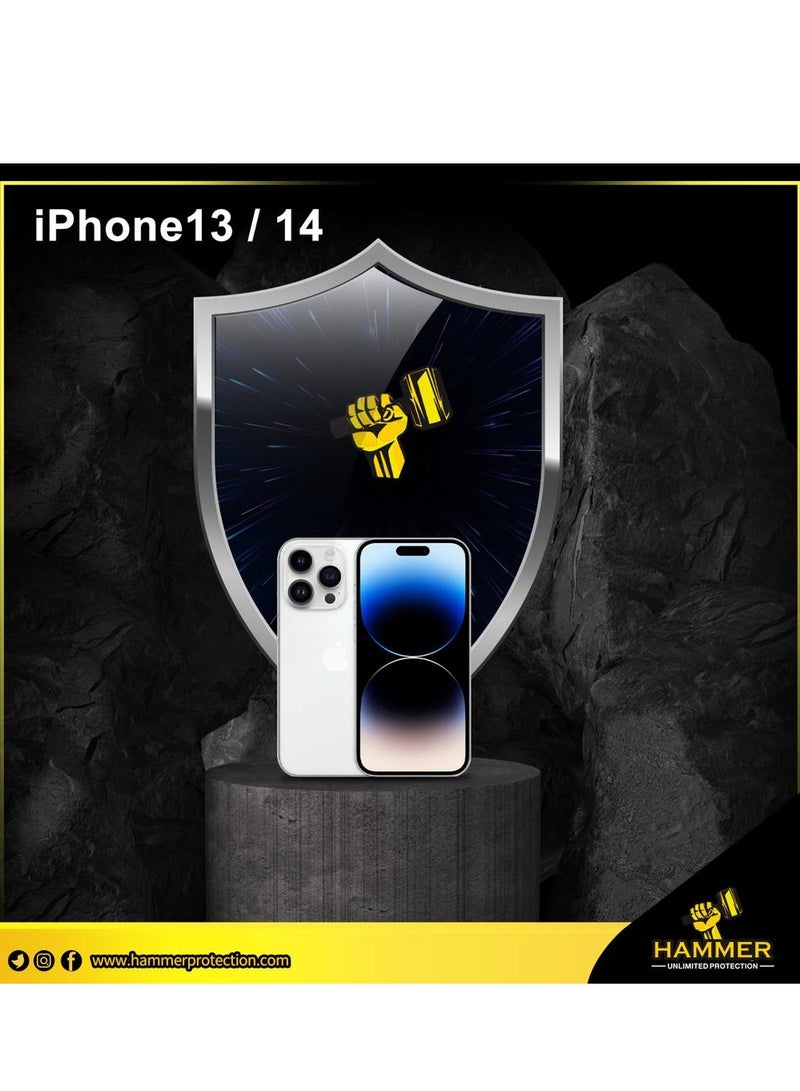 HAMMER IPHONE 14/14 PLUS CAMERA PROTECTION for all colors - Image 4
