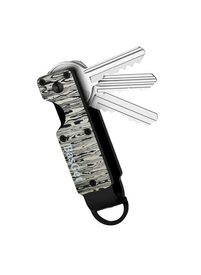 BasGet Damascus Style Real Aluminum Key Holder - Image 2
