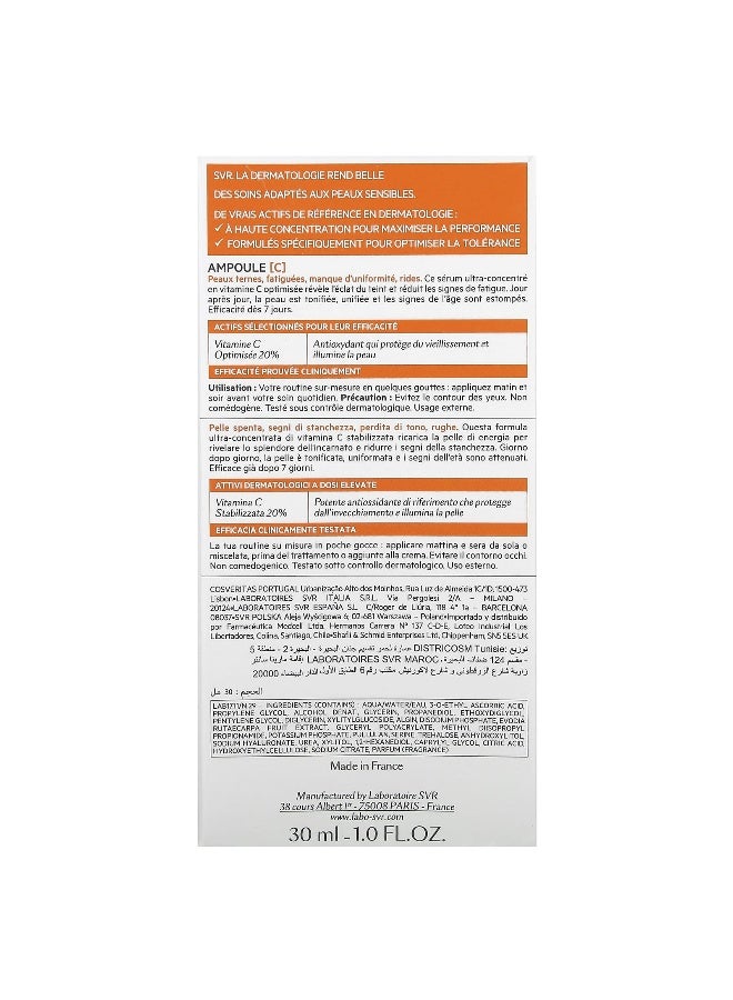 SVR SVR, [C] Ampoule Anti-Ox, 1 fl oz (30 ml)  - Image 3
