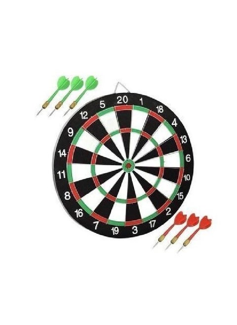 Scoring and arrow board game - Teaching Nishan to the child - the child's enjoyment