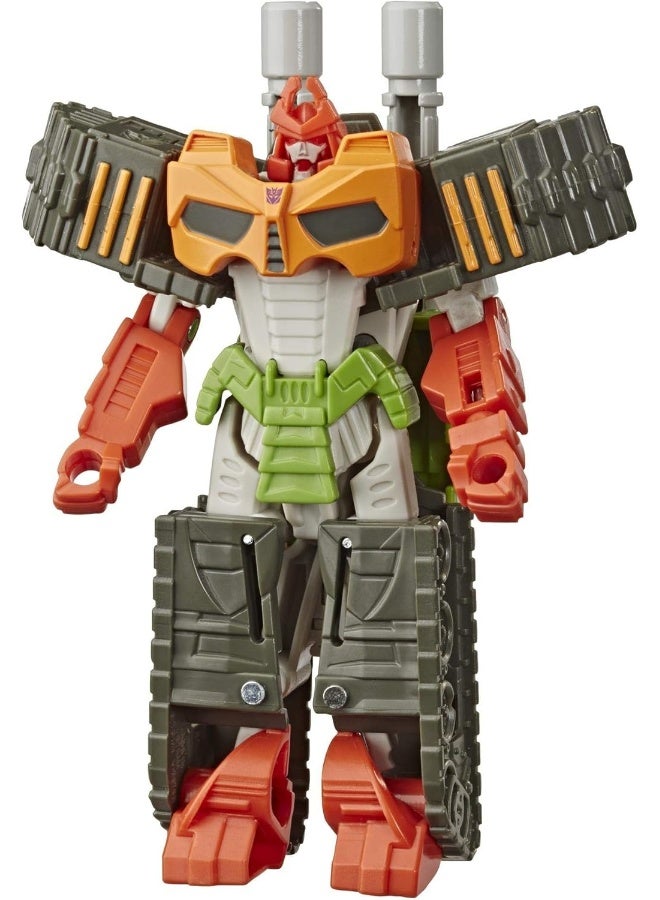 TRANSFORMERS Bumblebee Cyberverse Adventures Action Attackers: 1-Step Bludgeon Action Figure, Whirlwind Slash Action Attack Move, 10.5-cm - Image 3