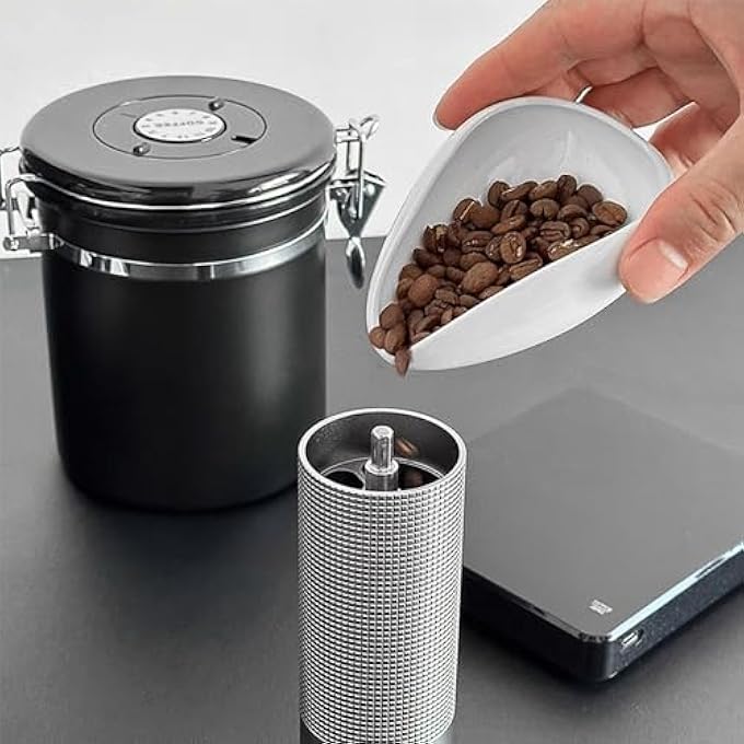 ريحني قطعة واحدة كوب جرعة حبوب القهوة ملعقة شاي خزفية ملعقة جرعة صينية حبوب القهوة لمطعم فندق بيت شاي الوزن باستخدام زجاجة الرش - Image 5