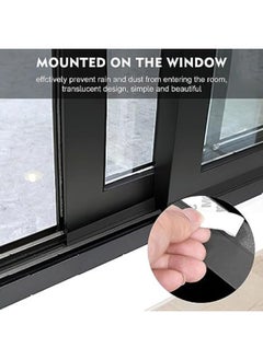 TEGRILO Weather Stripping Door Seal Silicone Door Bottom Seal Soundproof Weather Stripping Anti-Collision Adhesive Solid Seal Strip for Doors and Windows Gaps  - Image 2