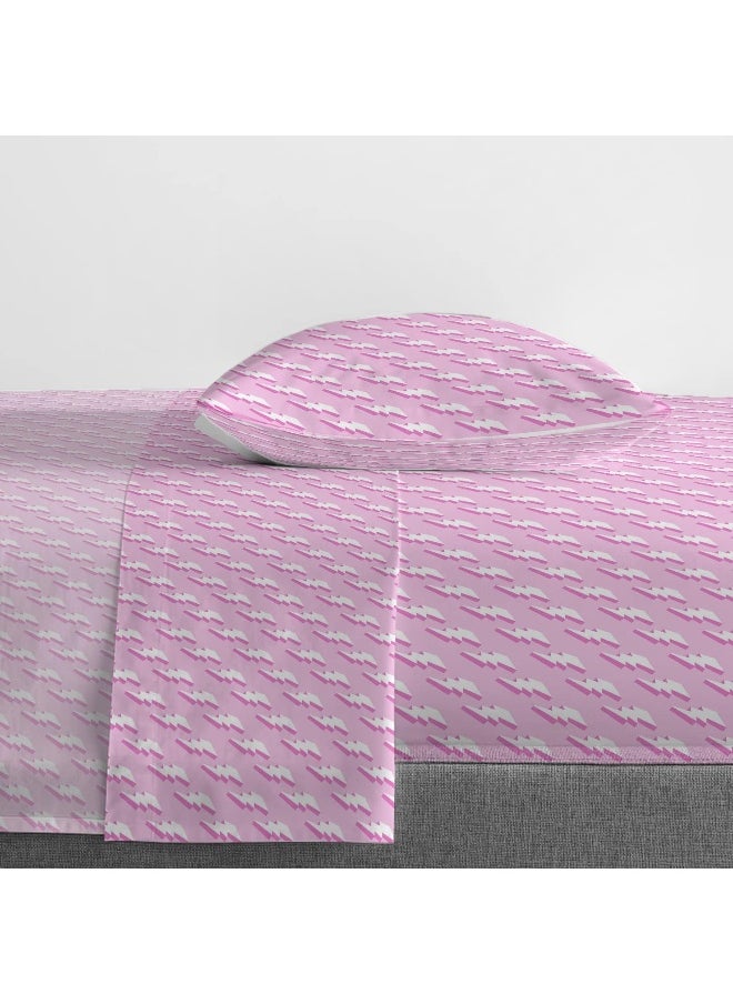 Jay Franco - Jay Franco We Wear Cute Vibes 5 Piece Twin Size Bed Set - Includes Comforter & Sheet Set - Super Soft Kids Bedding Fade Resistant Microfiber - Image 1