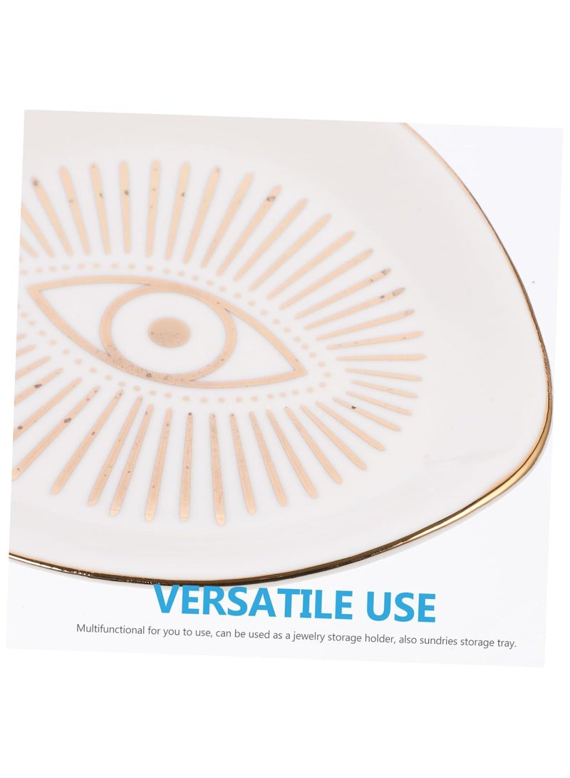 Oasisgalore Ceramic Ring Dish - Decorative Jewelry Tray for Rings and Accessories - Image 3