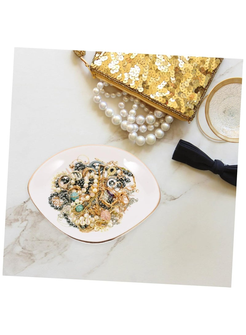 Oasisgalore Ceramic Ring Dish - Decorative Jewelry Tray for Rings and Accessories - Image 4