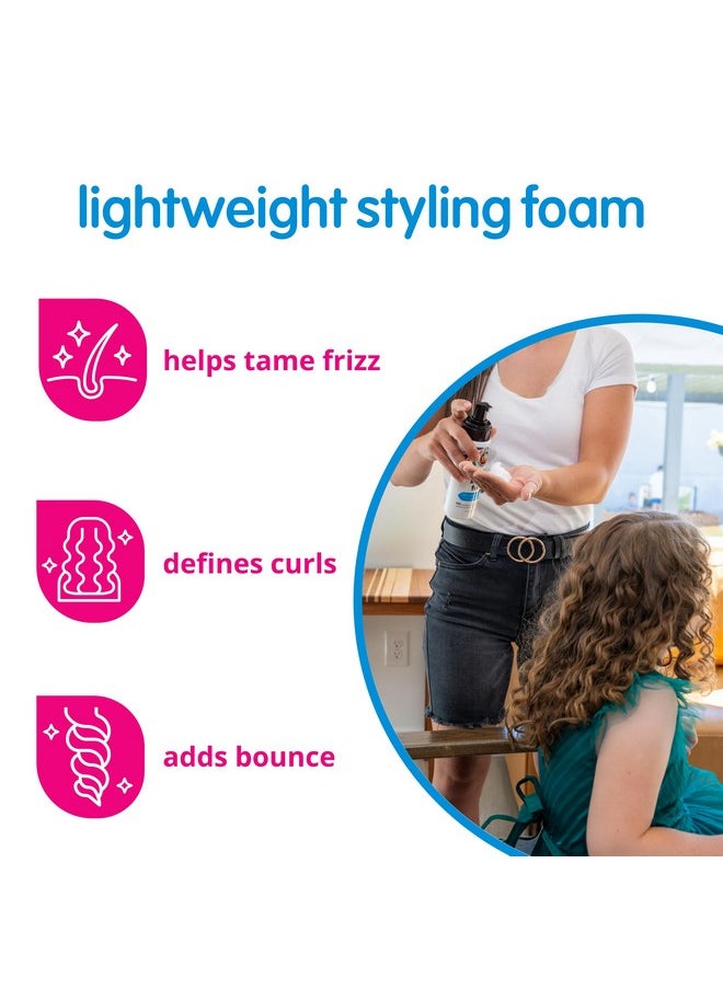 SO COZY So Cozy Kids Sensitive Styling Foam - Sensitive Foam For Kids w/Straight or Curly Hair - Gentle Natural Hold Styler, Rosemary (6 fl oz)  - Image 2
