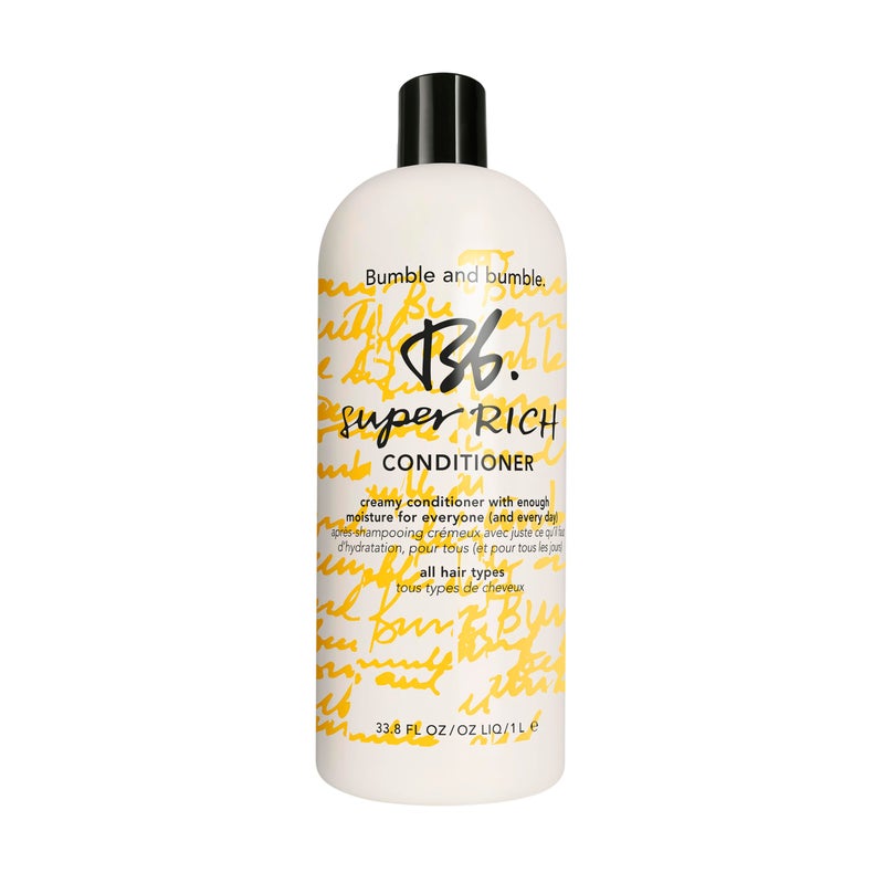Bumble and bumble. Super Rich Hair Conditioner For Every Day | Hydrating + Adds Shine | Curly, Wavy, Straight | With Glycerin + Avocado Oil, 33.8 Fl Oz - Image 1