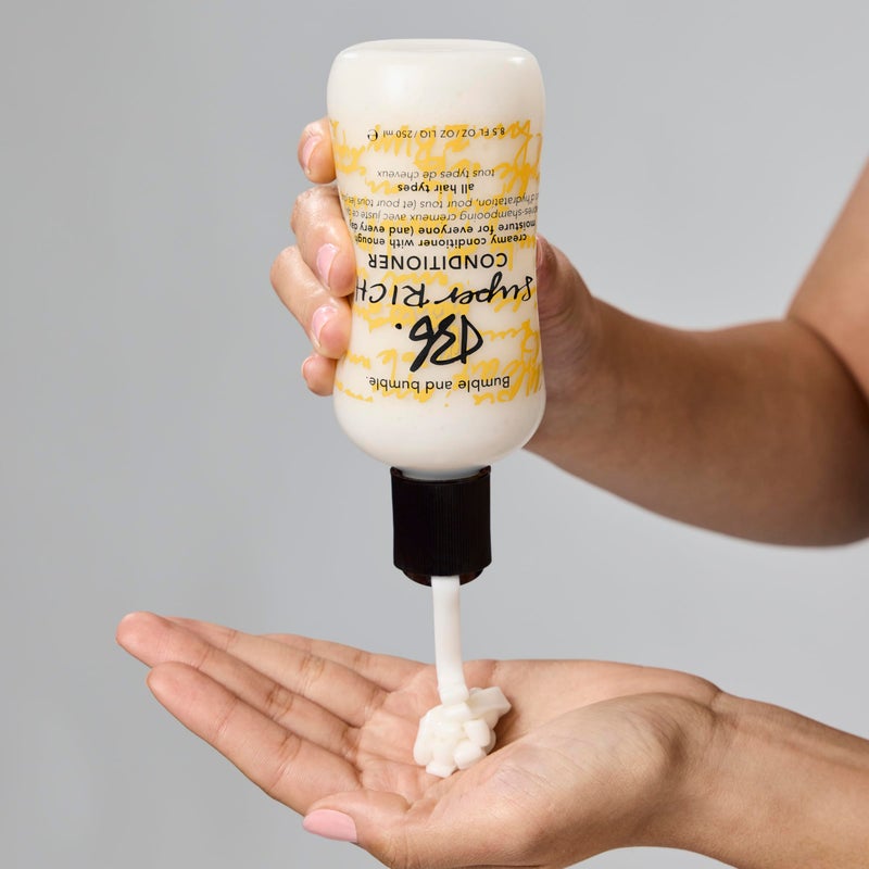 Bumble and bumble. Super Rich Hair Conditioner For Every Day | Hydrating + Adds Shine | Curly, Wavy, Straight | With Glycerin + Avocado Oil, 33.8 Fl Oz - Image 3