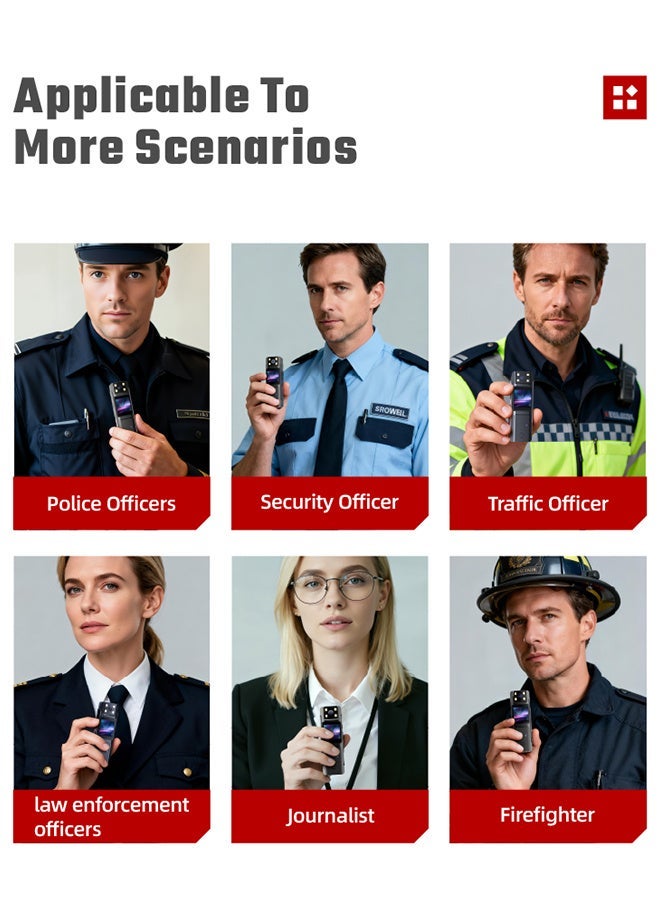 Mini Body Camera with WiFi, 1080P 130° Wide Angle, Cordless & Rechargeable, Chest Mount，Sports DV Camcorders, with 128G Card - Image 5