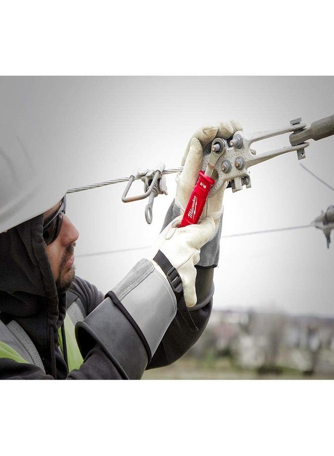 ميلواكي مفتاح ربط صندوقي معزول 2 في 1 من MILWAUKEE Linemanâ€s ميلووكي 48-22-9211 - Image 5