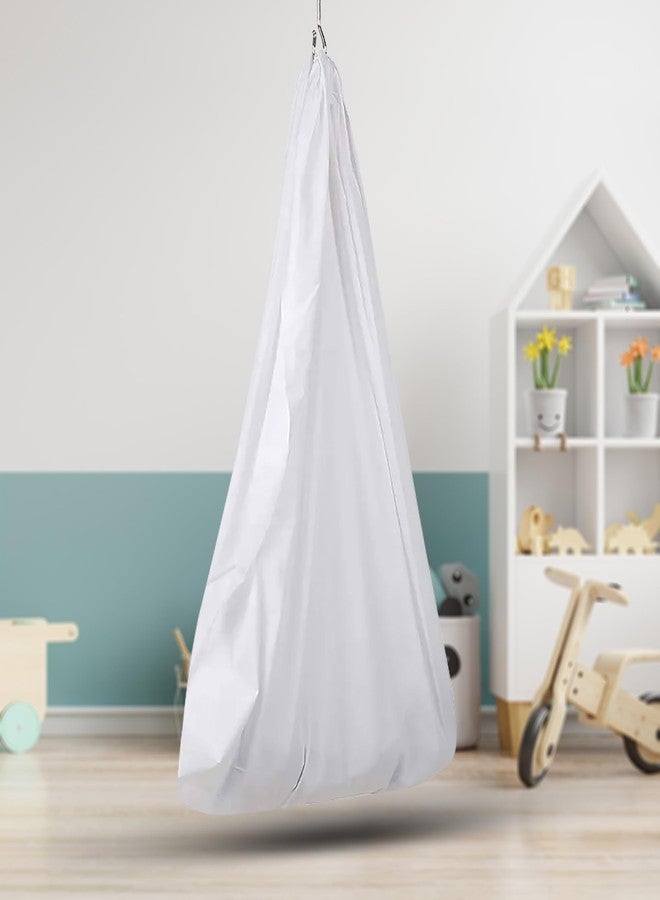 NISSI 100% Soft & Strong Cotton Baby Cradle Cloth Only (Thottil Hanging Swing Jhula Uyyala) - New Born | 0-3 Years 50INCH /125 CM Width 60 INCH/150 CM Height with Mosquito Net (Pink) - Image 2