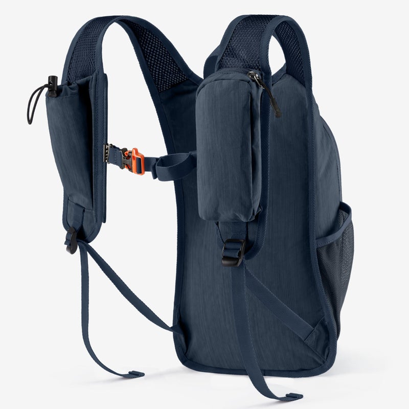 Uselike 10L Small Hiking Backpack Travel Daypack Lightweight Packable Back Pack for Women Men(Dark Navy) - Image 2