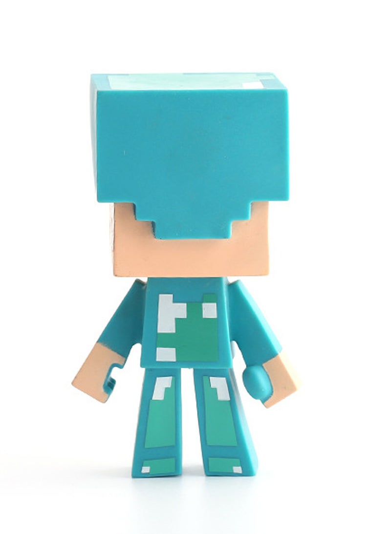 general My world minecraft Steve hand-made model ornaments trendy dolls send children, friends, family gifts reason - Image 2