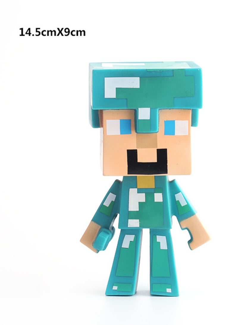 general My world minecraft Steve hand-made model ornaments trendy dolls send children, friends, family gifts reason - Image 3