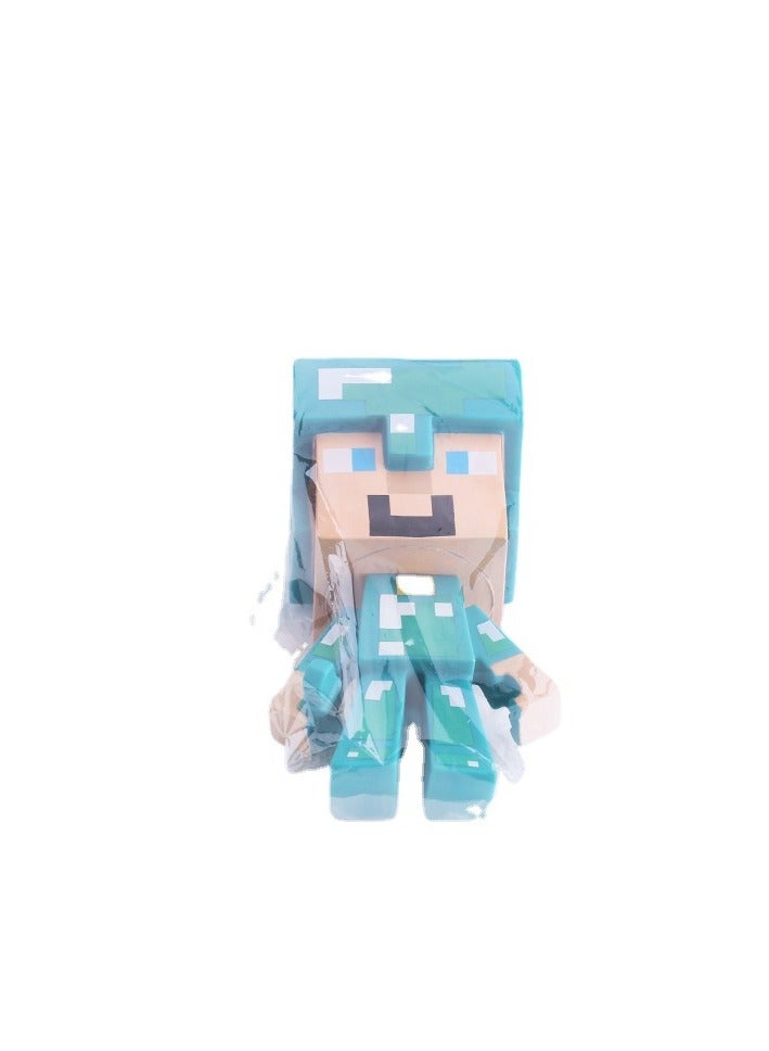 general My world minecraft Steve hand-made model ornaments trendy dolls send children, friends, family gifts reason - Image 4