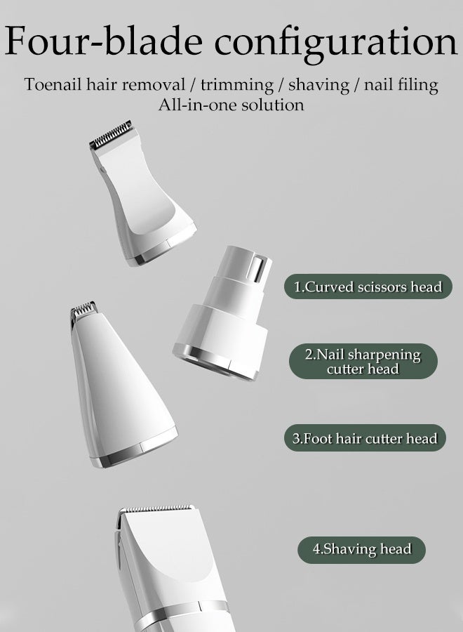 4 in 1 Electric Pet Hair Trimmer,Pet Grooming Hair Clipper, Low Noise Rechargeable Cordless Pet Hair Cutter, Suitable for Dogs Cats And Other Pets - Image 3