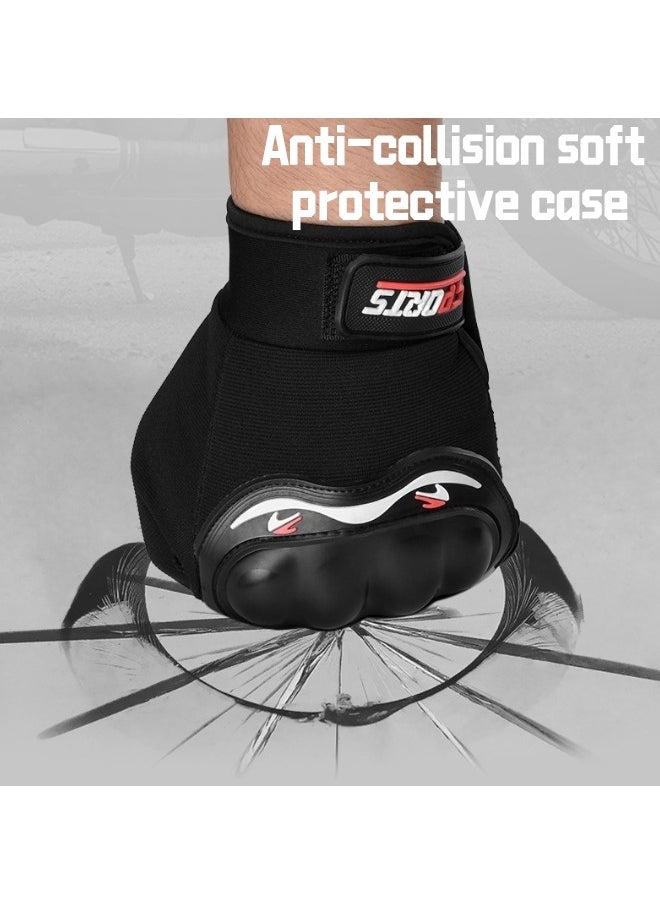 Sports - 2-Piece Half Finger Protective Gloves Motorcycle Anti-Slip Racing Gloves Touch Screen for BMX ATV MTB Riding Motorcycle Racing Cycling Road Racing Bicycle Climbing Cross Country Hiking Outdoor Sports - Image 1