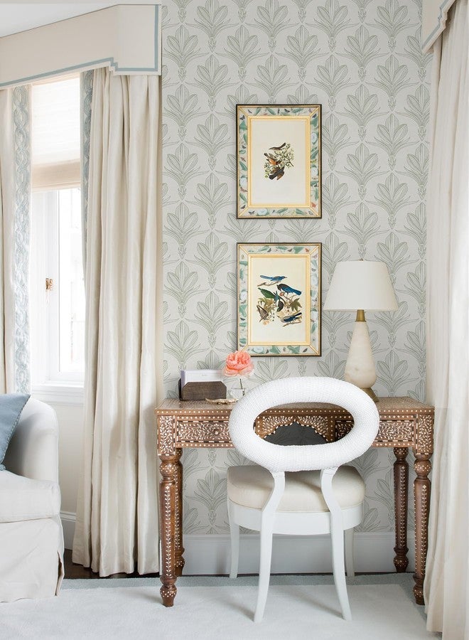 NuWallpaper Larkyn Green Peel and Stick Wallpaper, NUS6375 - Image 3