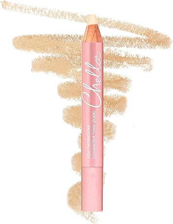 Chella Highlighter Makeup Pencil Vegan Cruelty Free Paraben Free Gluten Free Use as a Highlighter Concealer and Under Eye Liner Light Matte - Image 1