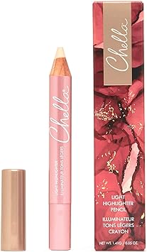 Chella Highlighter Makeup Pencil Vegan Cruelty Free Paraben Free Gluten Free Use as a Highlighter Concealer and Under Eye Liner Light Matte - Image 3