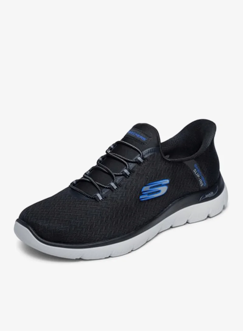 Skechers BLACK/BLUE Arch Fit Summits for Men | Best Price UAE