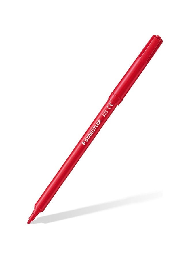 STAEDTLER 12-Piece Noris Fibre Tip Washable Colouing Pens Multicolour - Image 2
