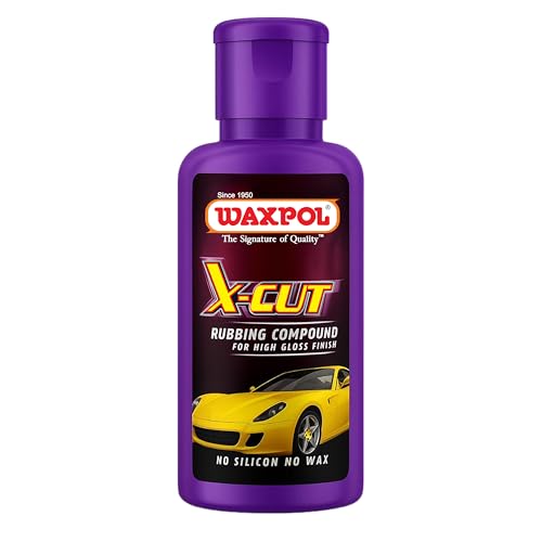 Waxpol X-Cut Rubbing Compound for Car Paint 100 g | Heavy Cut Compound | Scratch, Swirl & Oxidation Remover | High Gloss Finish - Image 1