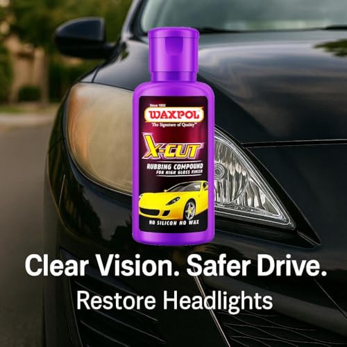 Waxpol X-Cut Rubbing Compound for Car Paint 100 g | Heavy Cut Compound | Scratch, Swirl & Oxidation Remover | High Gloss Finish - Image 2