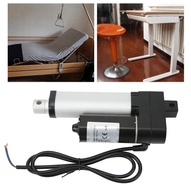 Electric Linear Actuator Aluminum Alloy ABS Linear Motion Actuator for Bed Sofa 3000N 100mm 24V - Image 5