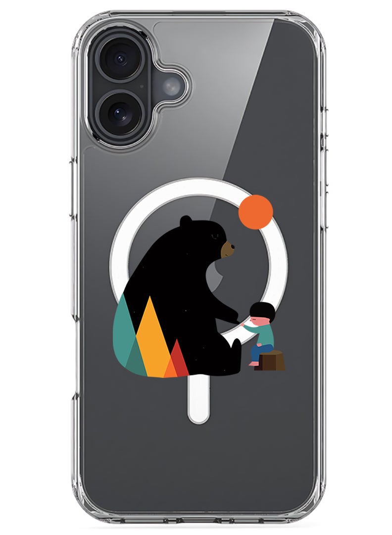 Theodor Magnetic Case for Apple iPhone 17 Compatible with MagSafe Wireless Charging, Shockproof Phone Bumper Cover - Promise - Image 1