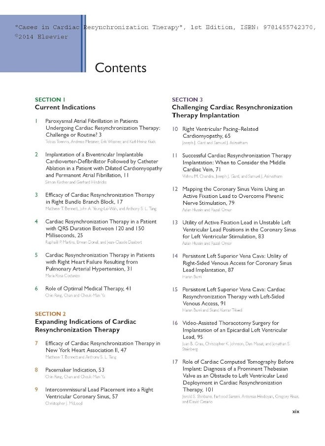 Cases in Cardiac Resynchronization Therapy: Expert Consult - Online and Print  - Image 2