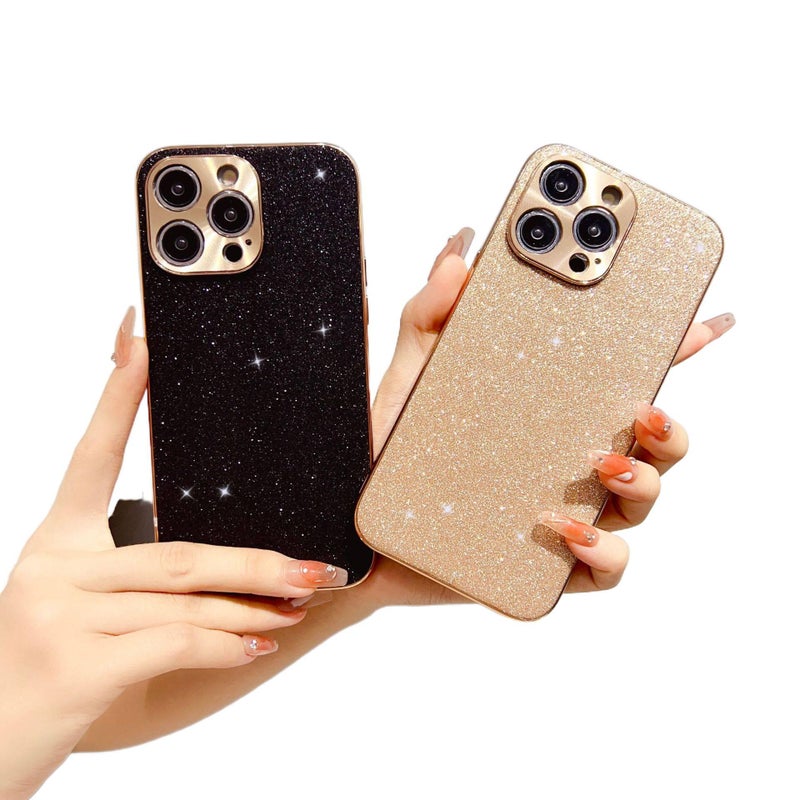 Shockproof iPhone 16 TPU , + PC Electroplated Diamond Sparkle , Cover for 16 Plus 16 Pro 16 Pro Max for Outdoor Use - Image 3