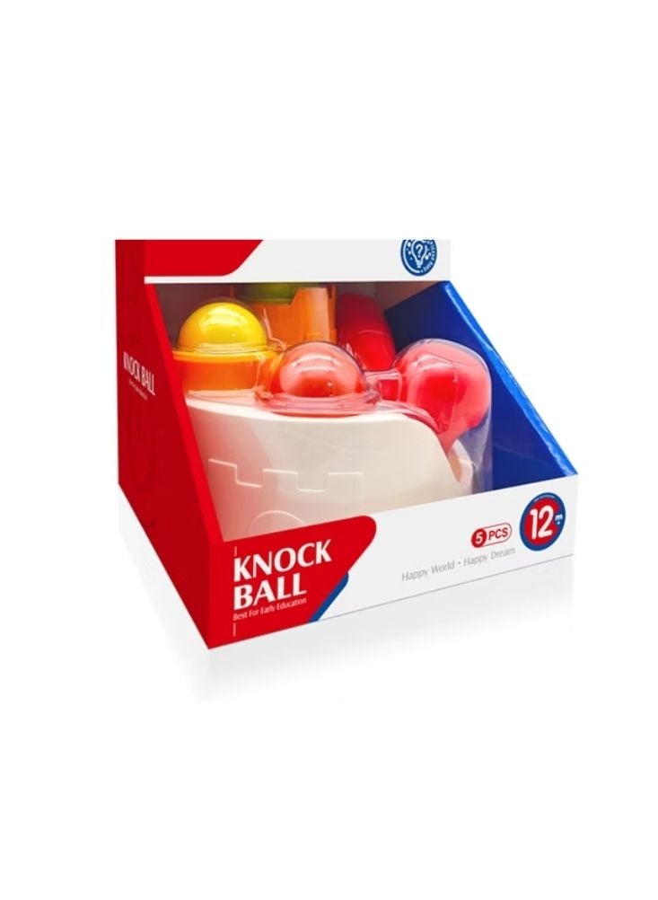 بريميم لعبة كرة هوانجر نوك – مجموعة لعب مطرقة وكرة للتعليم المبكر للأطفال الصغار. - Image 2