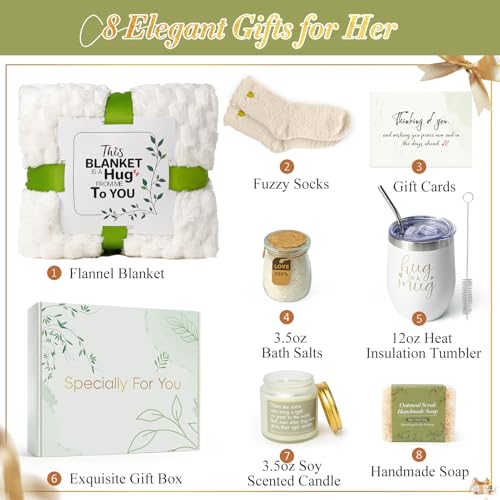 Fyroax Sympathy Gifts Baskets for Loss of Loved One, Bereavement Gifts Care Package for Women Grieving, Condolences Gift Basket for Mom/Dad/Husband, Sorry for Your Loss - Image 2