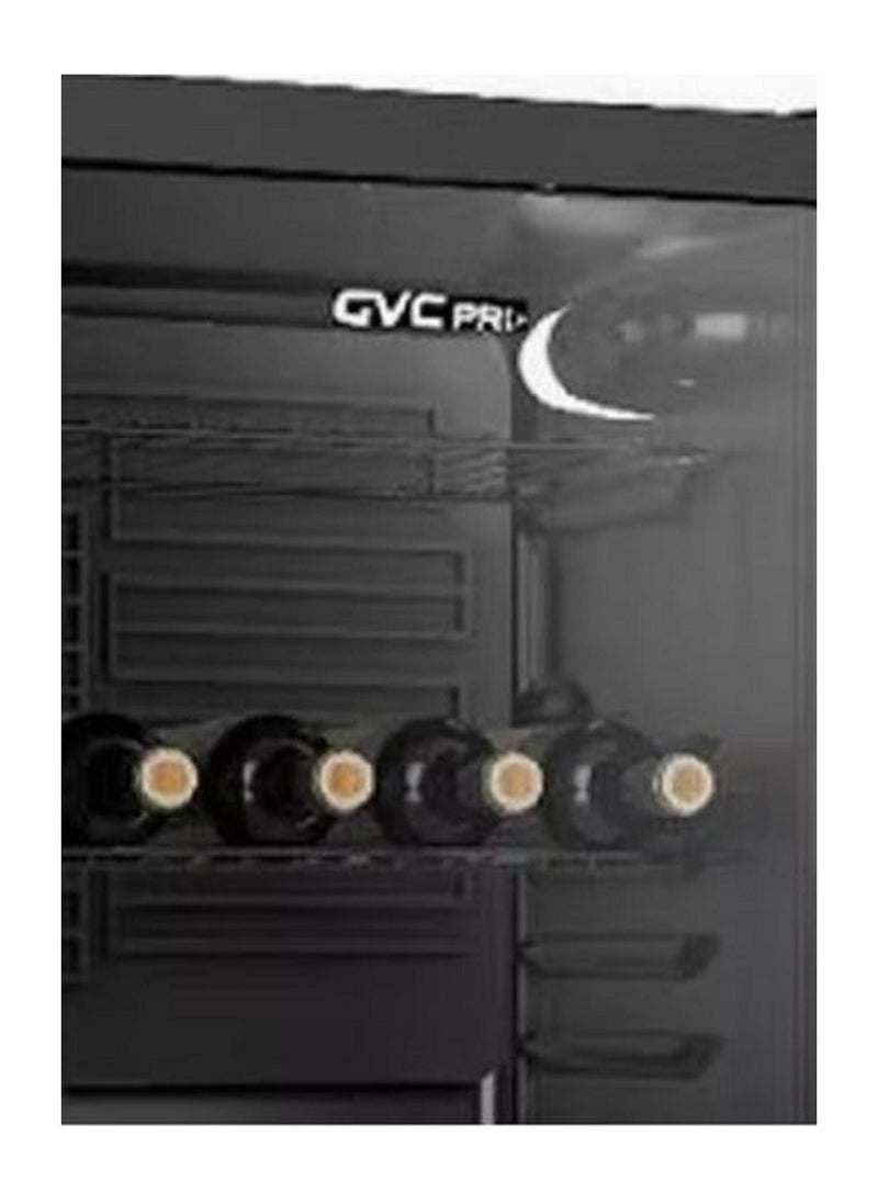 gvc pro - Mini Refrigerator With Glass Door 70 L 2000 W GVRG-125 Black - Image 1