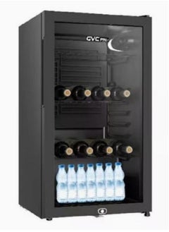 Mini Refrigerator With Glass Door 70 L 2000 W GVRG-125 Black