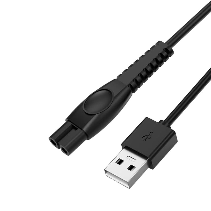 Goffeu Universal Hair Clipper Charger Cable 5V USB Charger Cable for Philips Shaver Norelco Series, Compatible With Weed Whacker Nose and Ear Hair Trimmer Various Dog Clippers replacement Charger Cable - Image 1