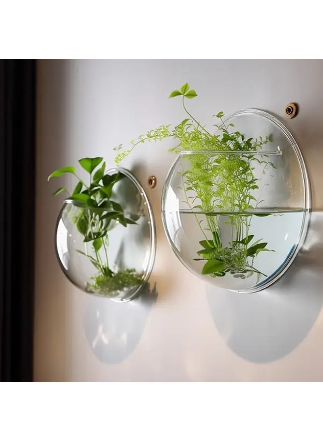 طاولة خفيفة فاخرة مثبتة على الحائط لحوض أسماك مائي مائي ذاتي الاستدامة - Image 2