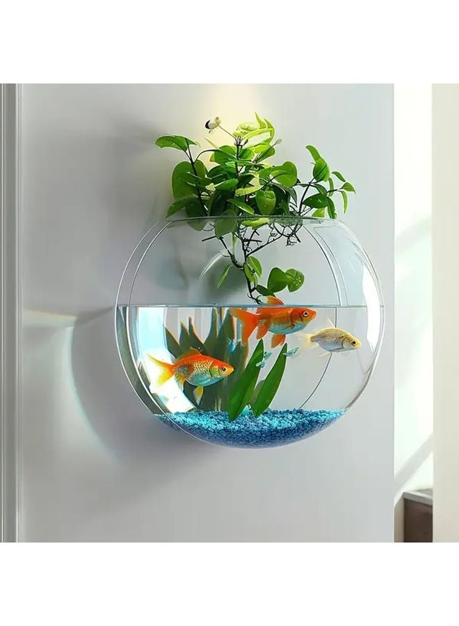 طاولة خفيفة فاخرة مثبتة على الحائط لحوض أسماك مائي مائي ذاتي الاستدامة - Image 3