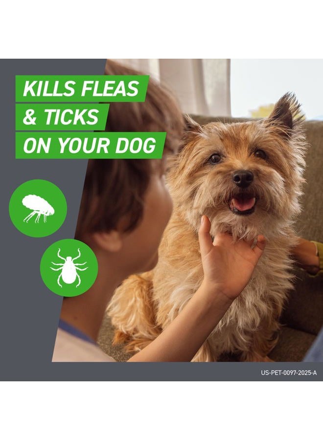 Frontline Flea and Tick Treatment for Dogs - 5-22lbs,3 Doses - Image 2