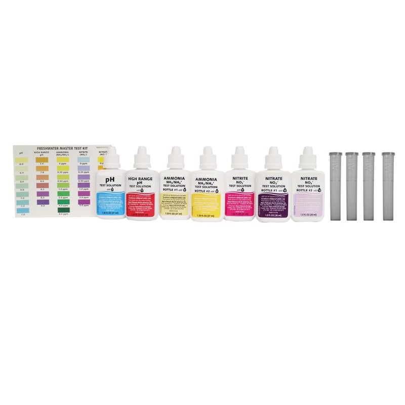 API FRESHWATER MASTER TEST KIT 800-Test Freshwater Aquarium Water Master Test Kit, White, Single, Multi-colored - Image 2