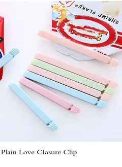 12 Pieces of Sealing Clip Snack Clip Sealing bag Clip Plastic Bag Clip Food Sealing Clip