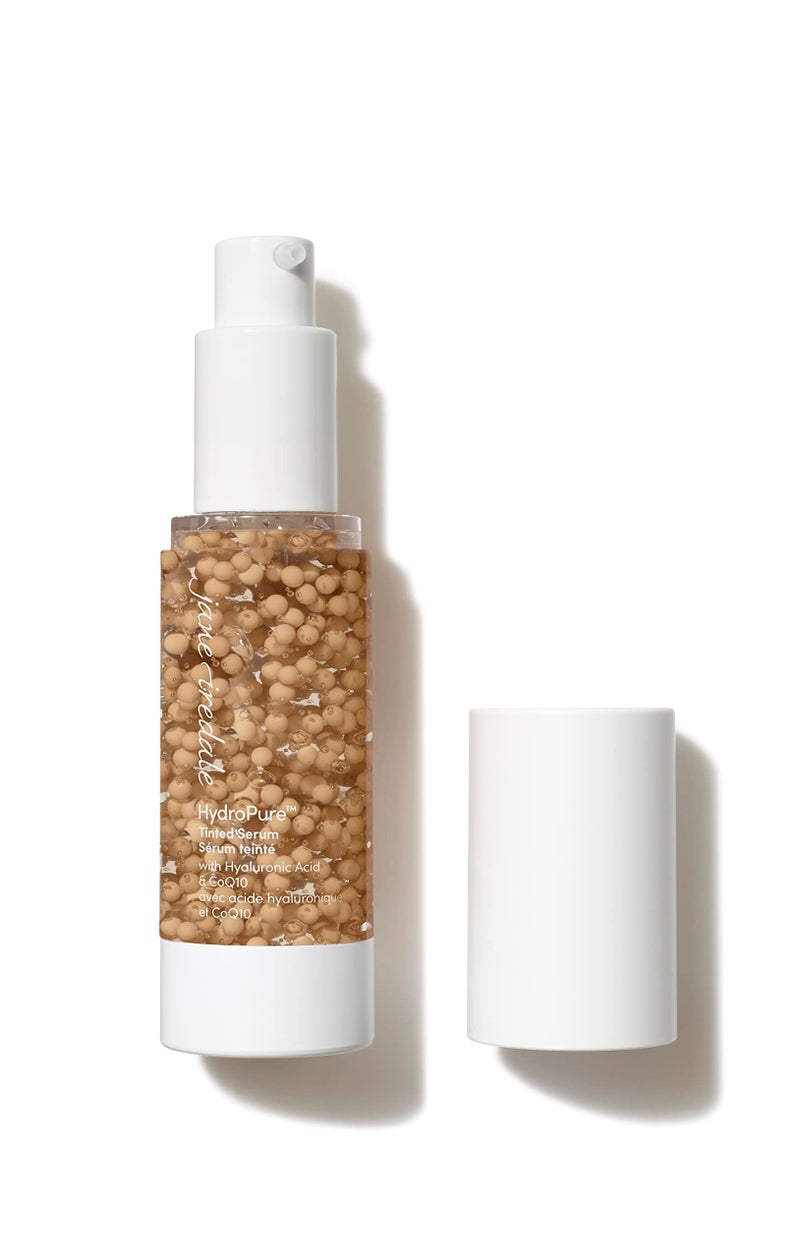 jane iredale HydroPure Tinted Serum, Hydrating, Sheer-Coverage Formula Helps Plump, Soothe, Blur Lines and Even Skin Tone with Hyaluronic Acid + CoQ10 - Image 1