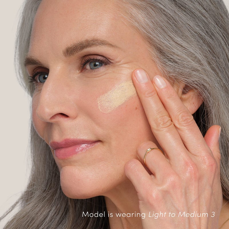 jane iredale HydroPure Tinted Serum, Hydrating, Sheer-Coverage Formula Helps Plump, Soothe, Blur Lines and Even Skin Tone with Hyaluronic Acid + CoQ10 - Image 5