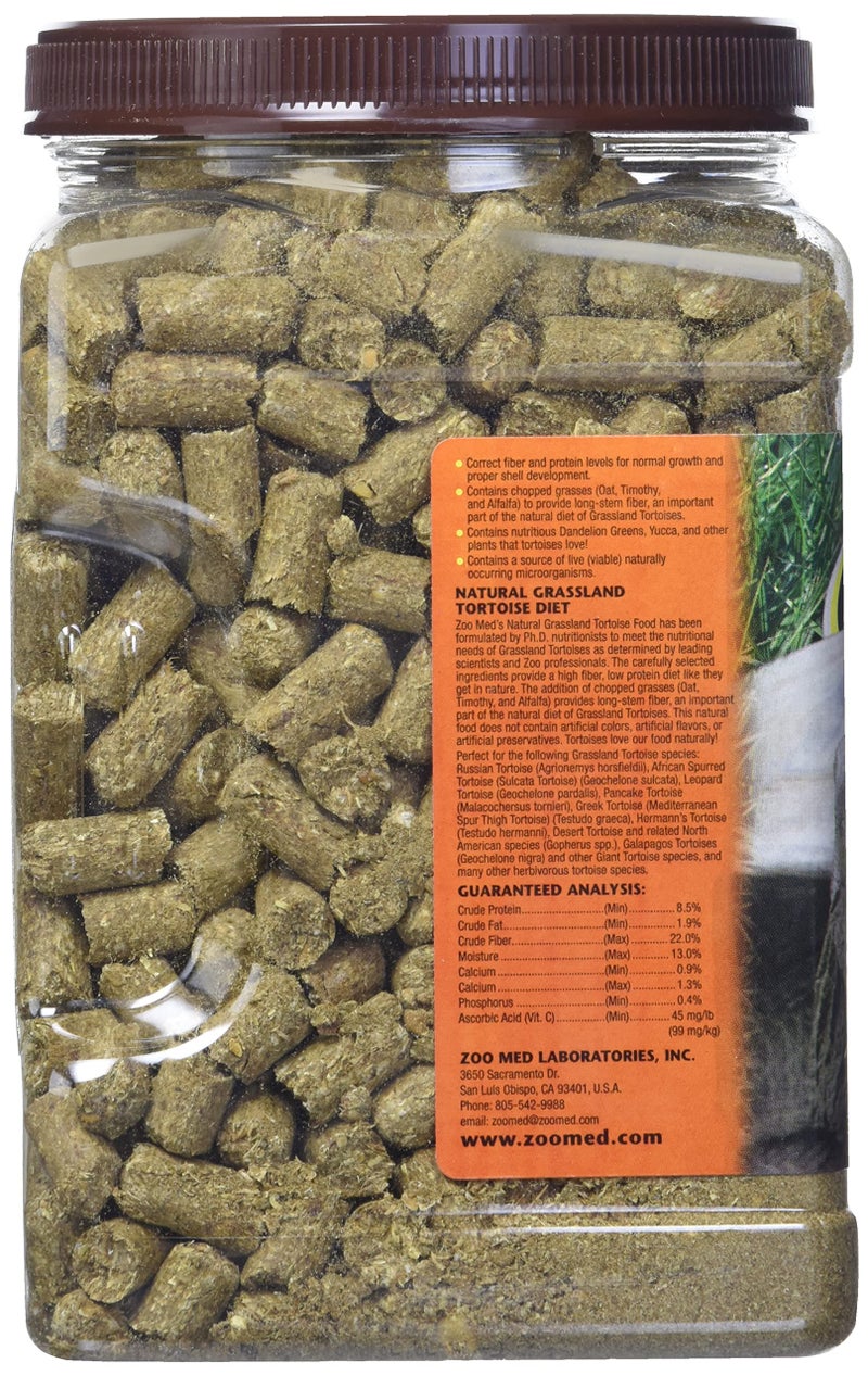 Zoo Med Natural Tortoise Food, 35-Ounce, Grassland - Image 4