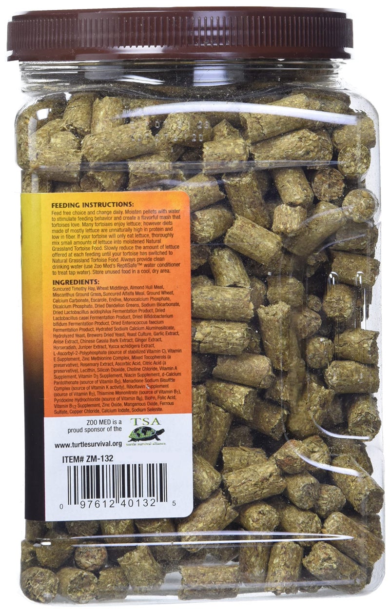 Zoo Med Natural Tortoise Food, 35-Ounce, Grassland - Image 3