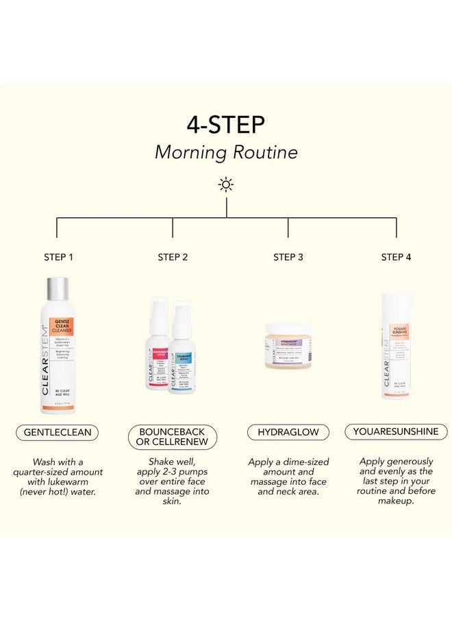 CLEARstem Clearity The Blackhead Dissolver Mandelic Acid Serum Vitamin C Turmeric Collagen Boost All Skin Types Facial Skin Care Products Vegan Gluten Free Cruelty Free 1 Fl Oz / 29Ml  - Image 5