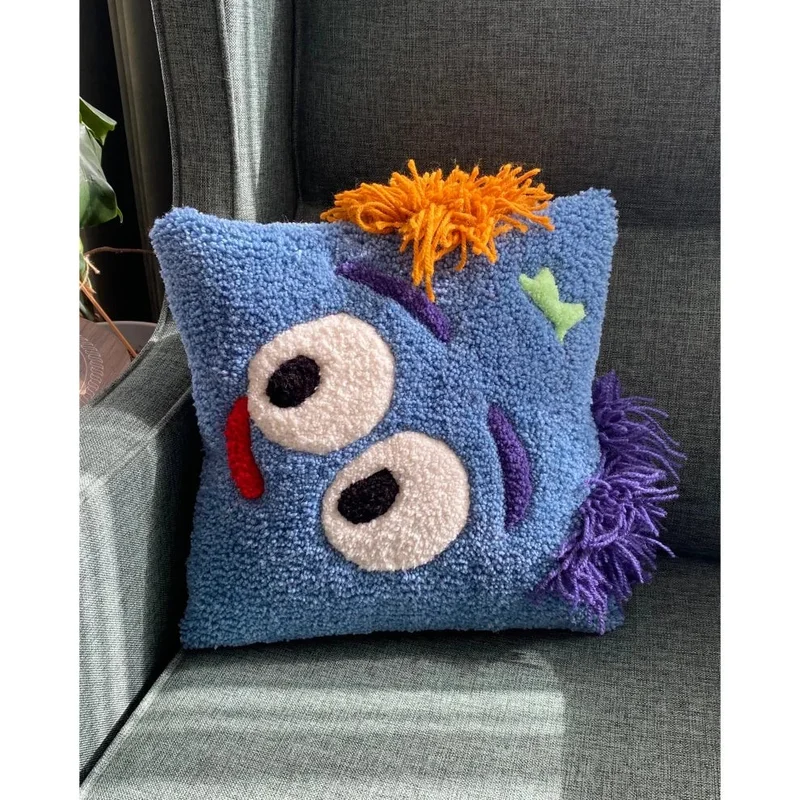 FILLE A FILLE Ice Blue Pillow